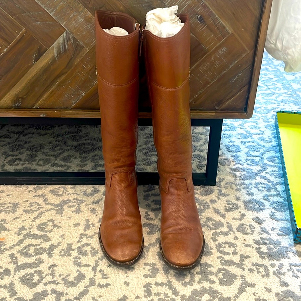Tory Burch Knee High Riding Boots